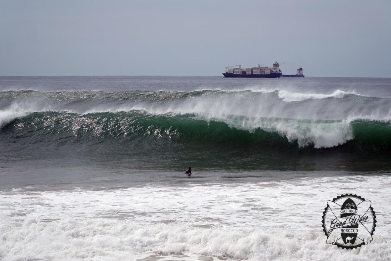 Good Wave Surf House Bed and Breakfast Tamraght Buitenkant foto