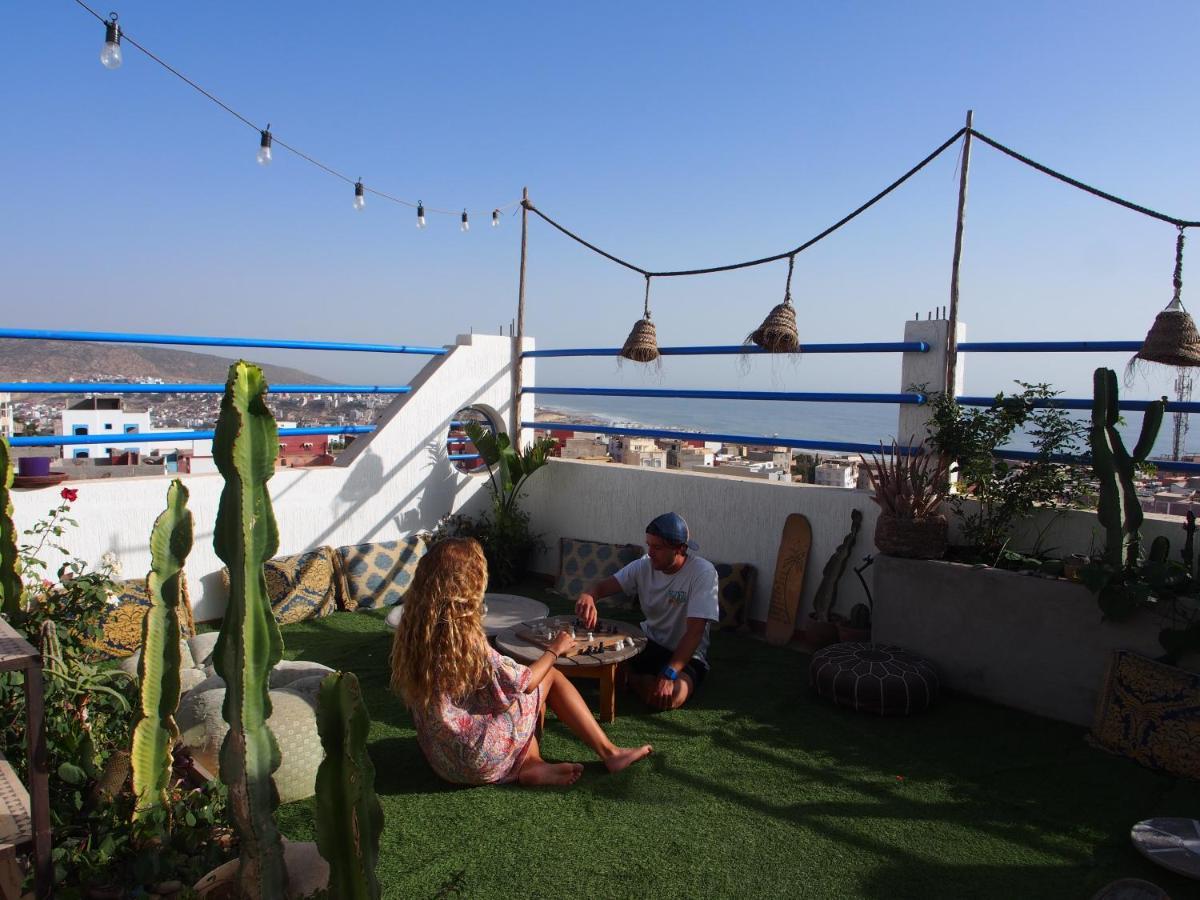 Good Wave Surf House Bed and Breakfast Tamraght Buitenkant foto
