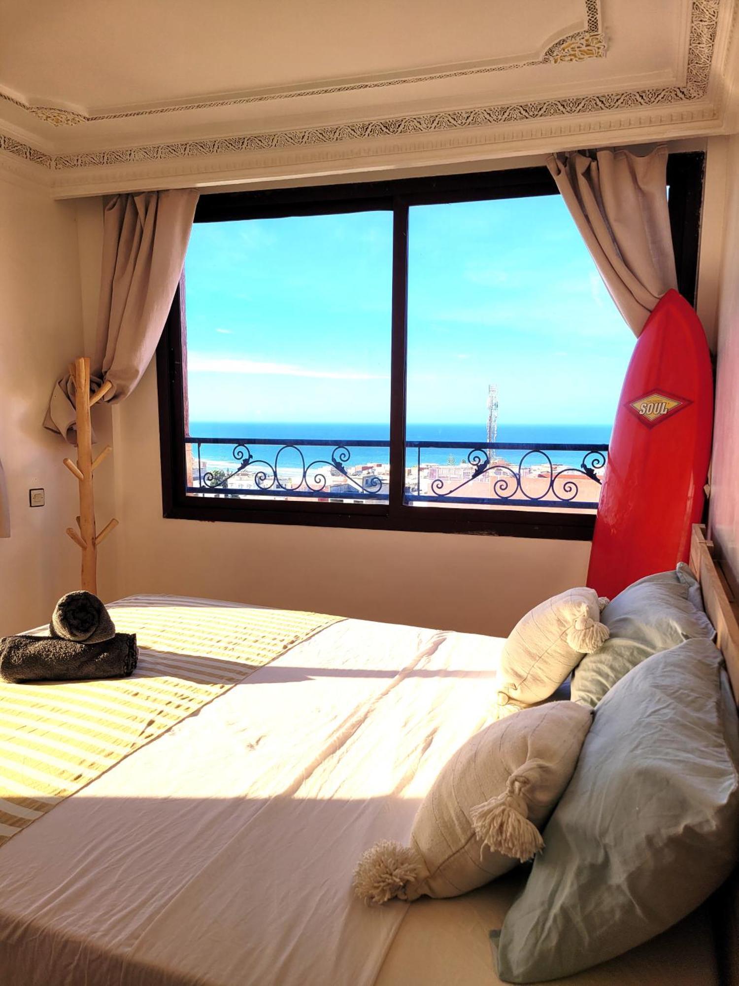 Good Wave Surf House Bed and Breakfast Tamraght Buitenkant foto