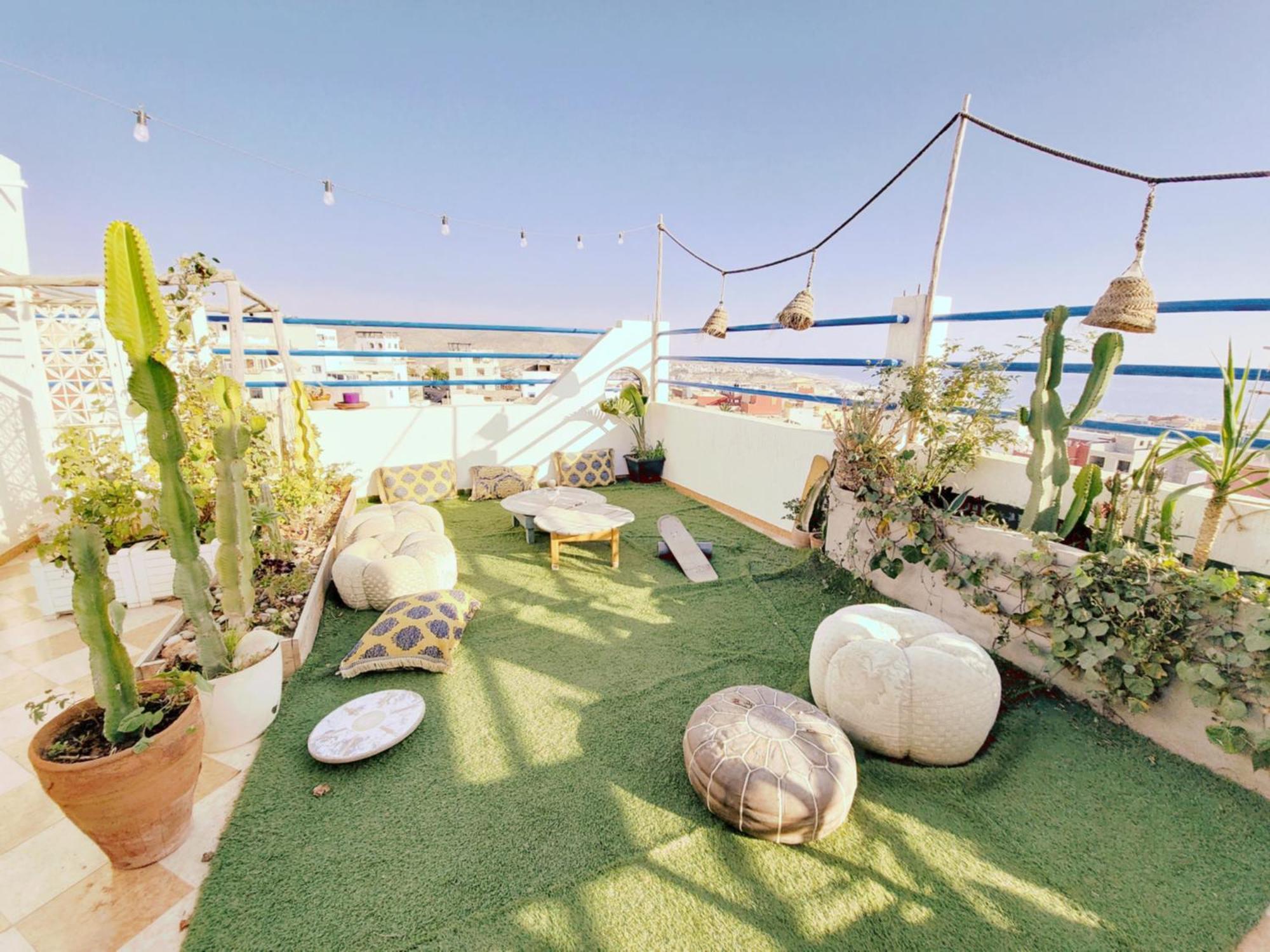 Good Wave Surf House Bed and Breakfast Tamraght Buitenkant foto